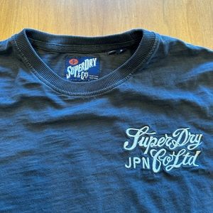 Authentic Superdry embroidered t-shirt